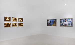 Ce qui Brûle series (2019) - Laser Wood Engraving  & Les absents du décor (2018)